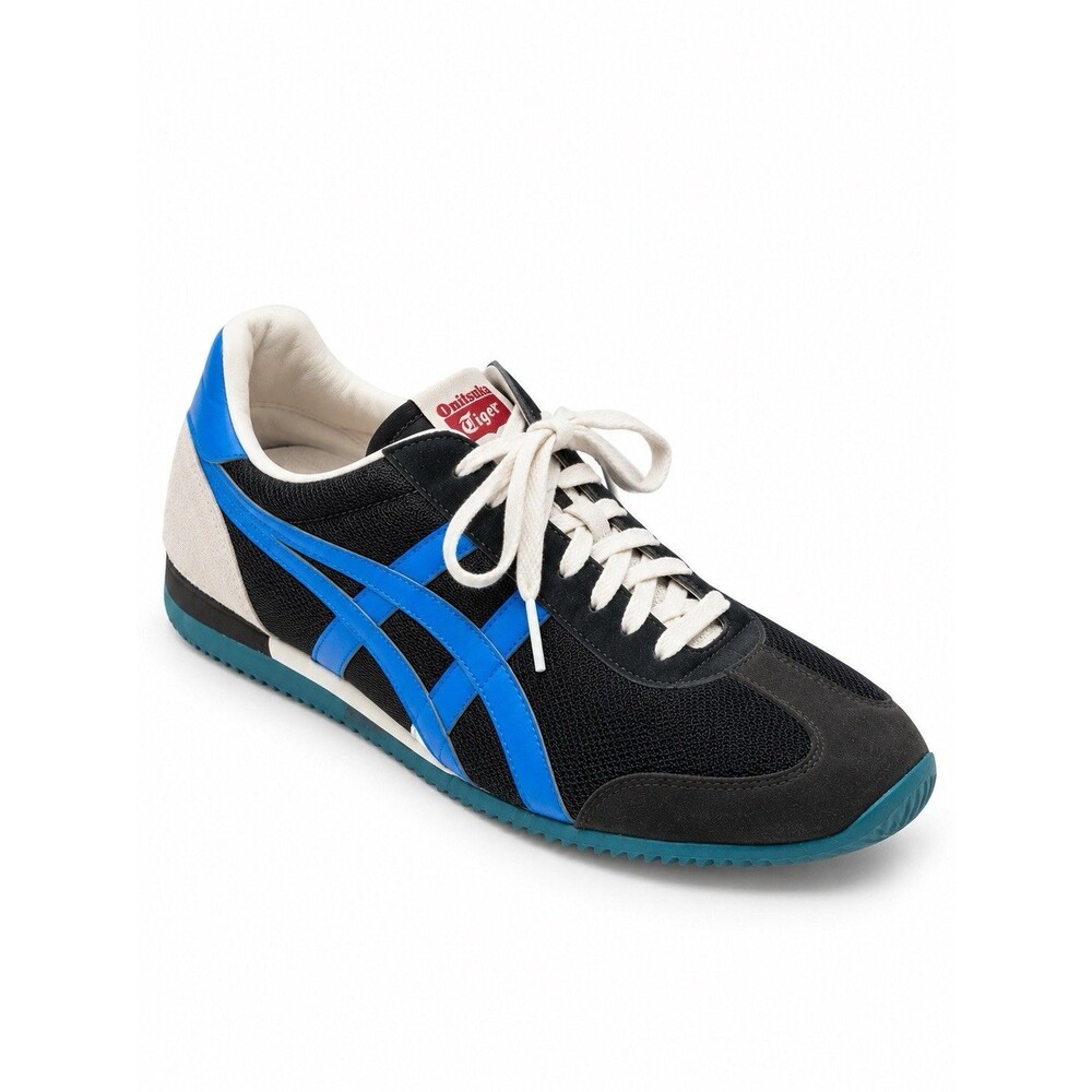Onitsuka Tiger California 78 D040N Black Blue Retro Sneakers US 10 EU 44
